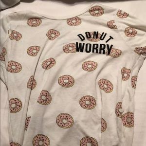 Cute “Donut Worry” t-shirt